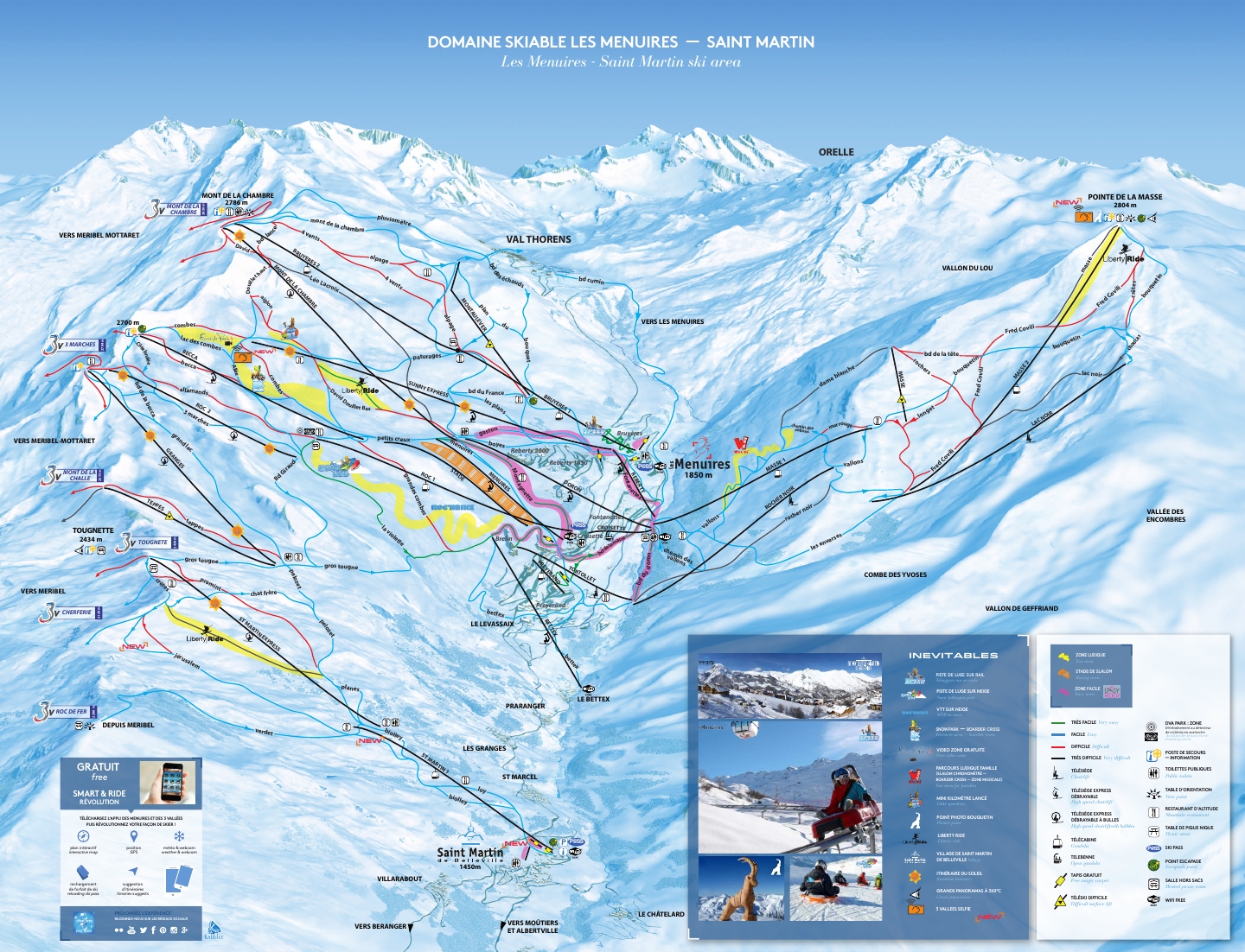 Saint Martin de Belleville ski resort airport transfers